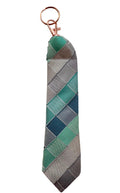 Upcycled key fob from men’s tie * Father’s Day gift *