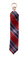 Upcycled 7 inch key fob from men’s tie * Father’s Day gift *