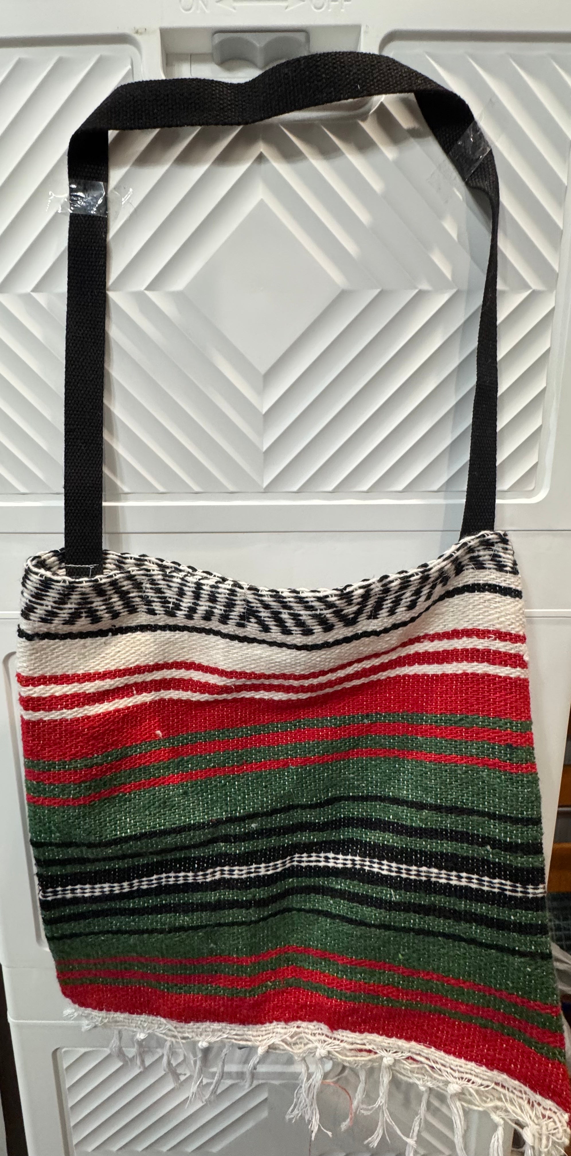 Holiday serape totes