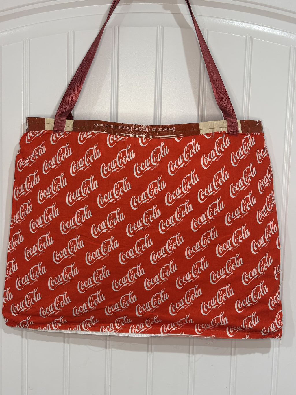 FFB Lined, Are ya Chicken? Collection #2 Coca Cola lined fabric