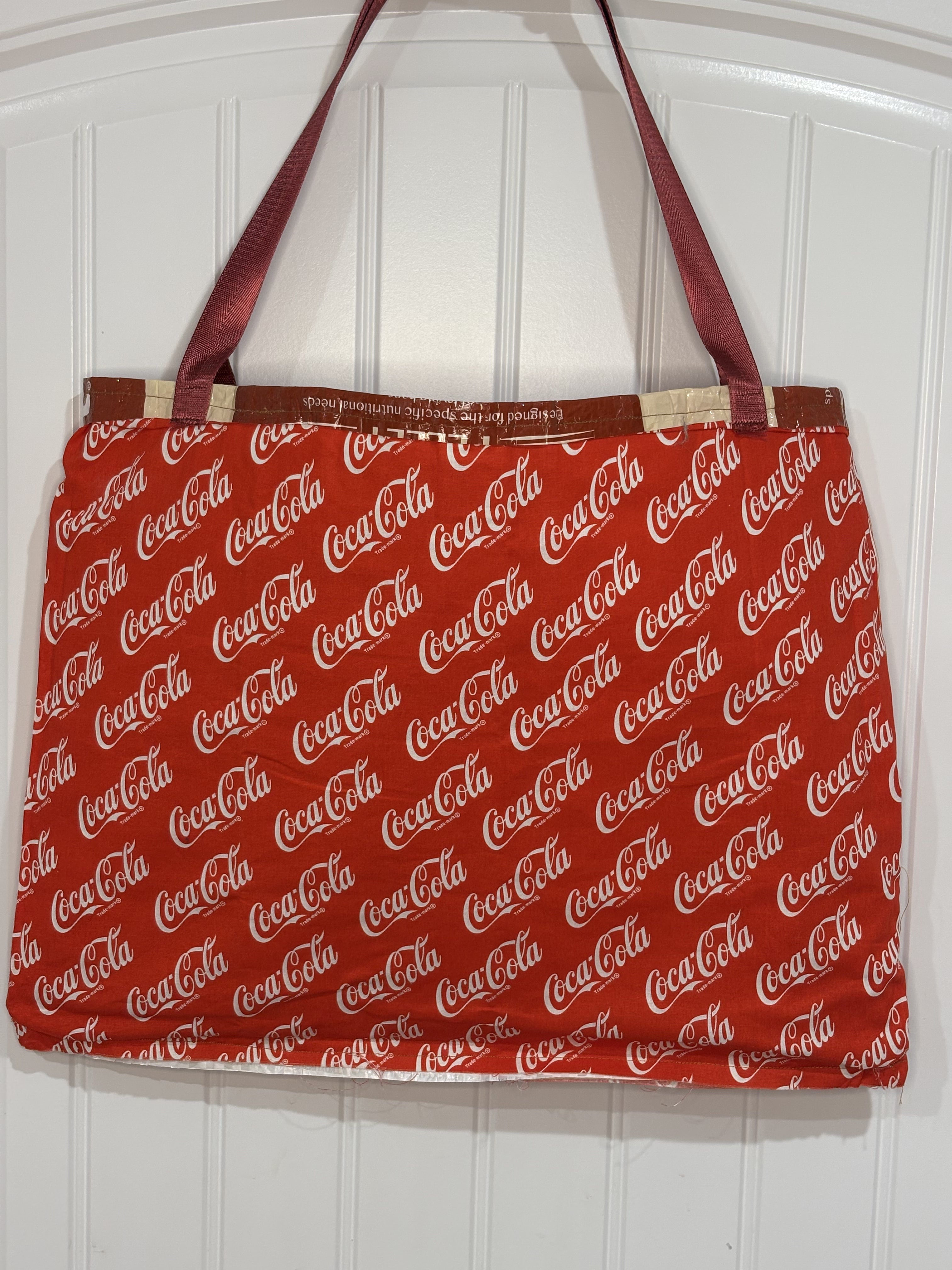 FFB Lined, Are ya Chicken? Collection #2 Coca Cola lined fabric