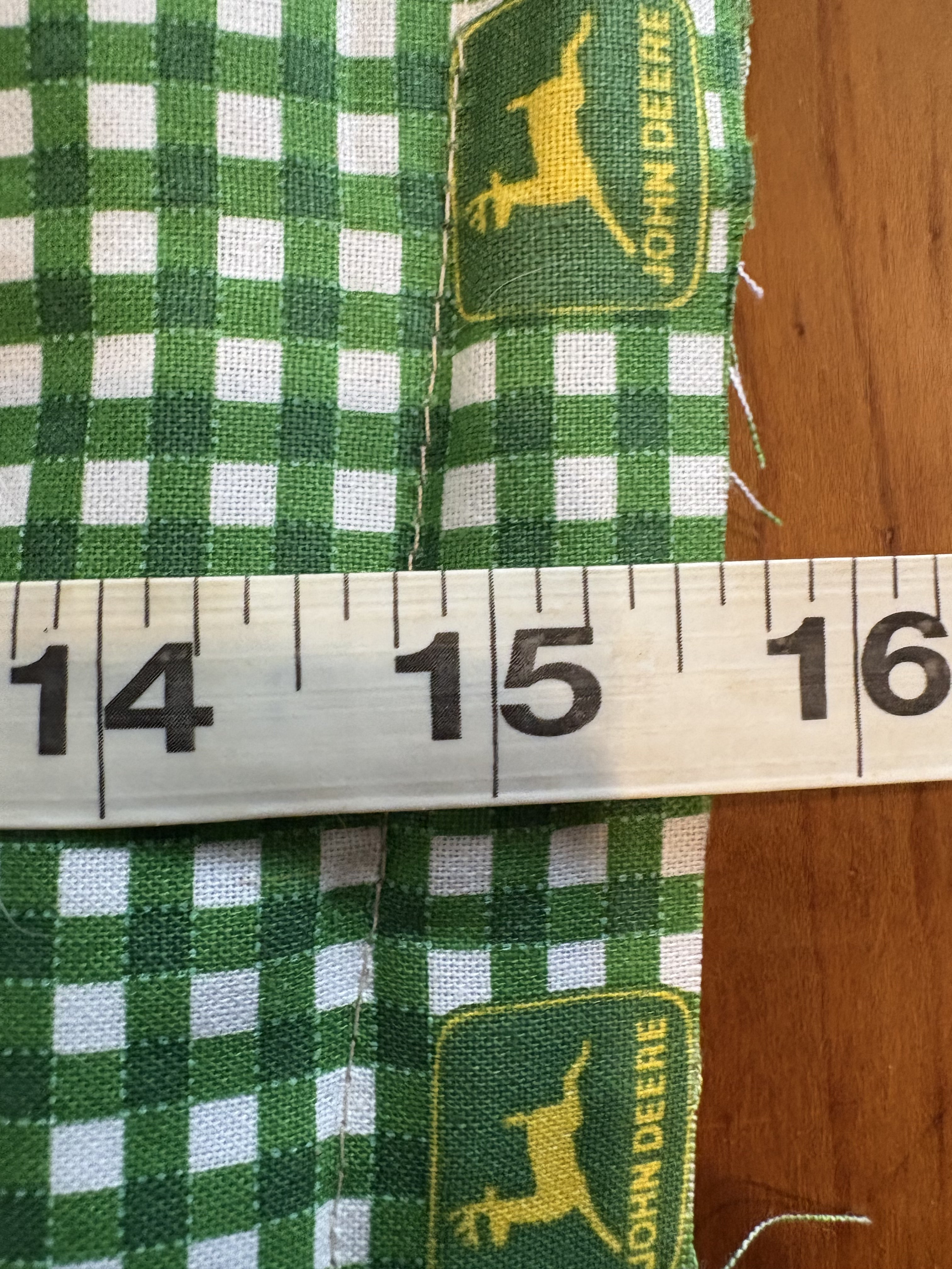 FFB Lined, Are ya Chicken? Collection #1 , John Deere fabric lined