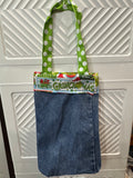 Wine tote - grinch wine tote