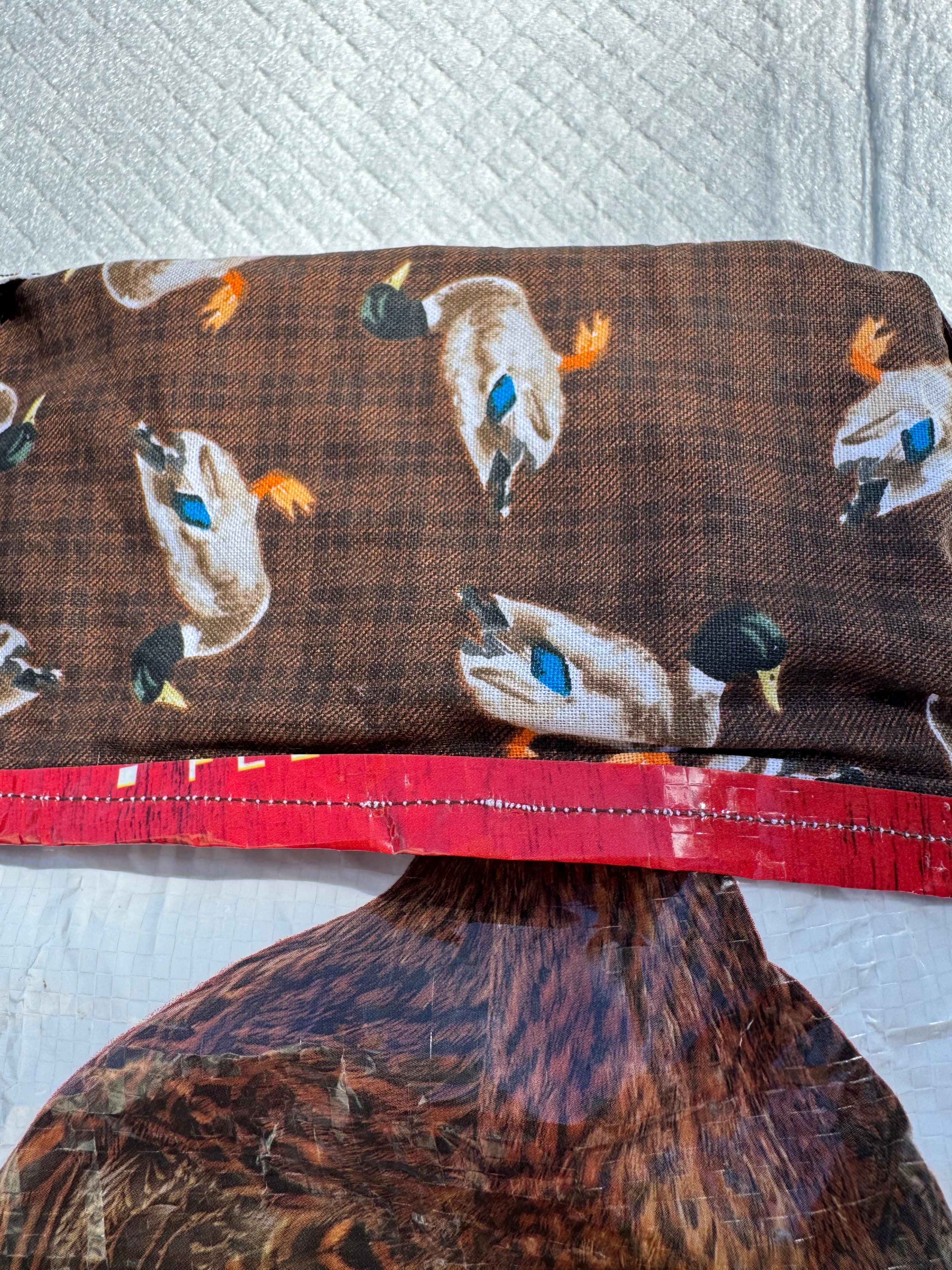 Duck Christmas stocking
