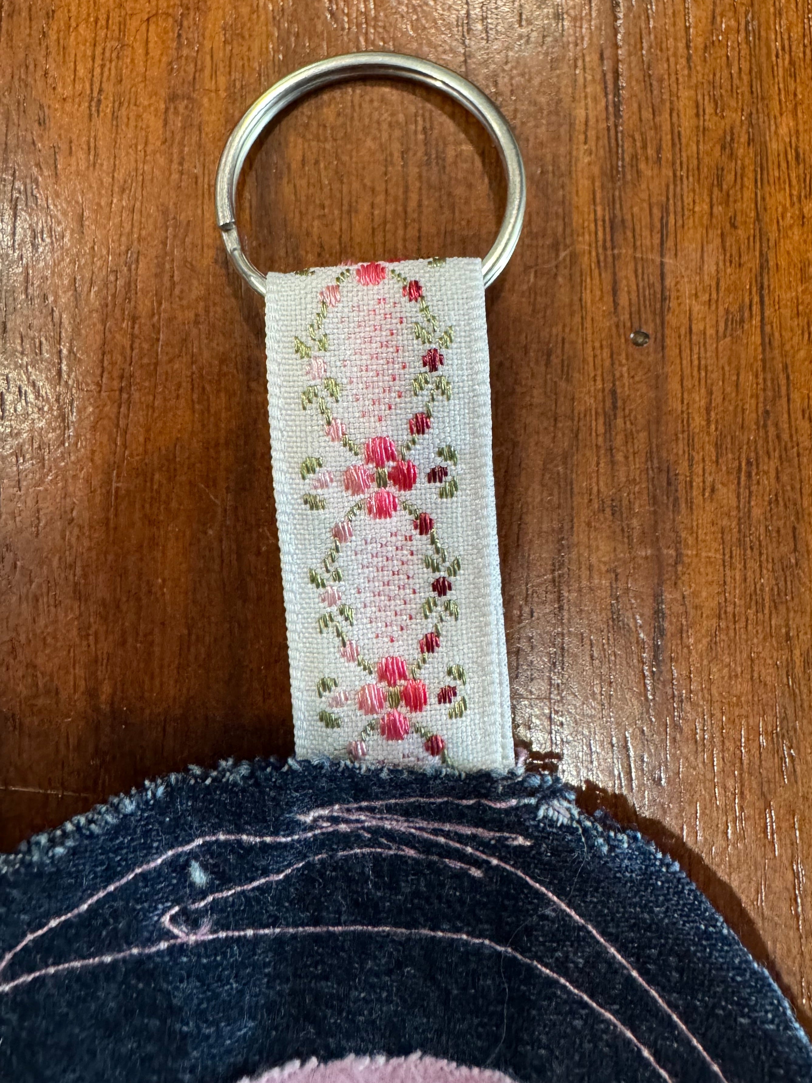 Upcycled Hello Kitty Pocket Friendly Keychains